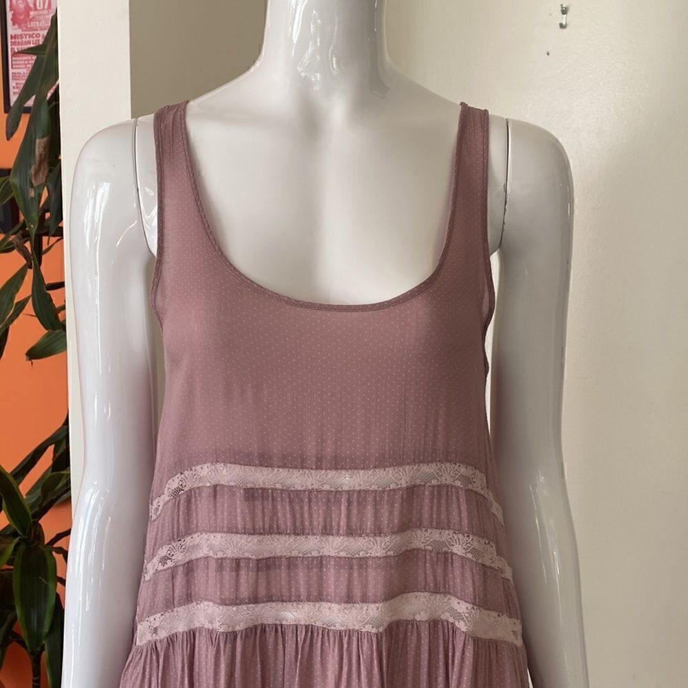 Free People Voile and Lace Trapeze Slip Mini Dress - Picture 4 of 13
